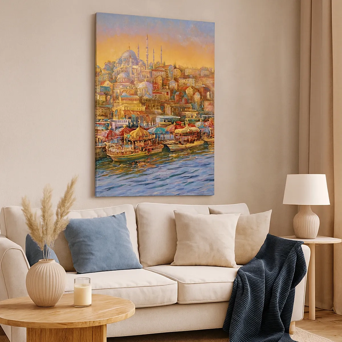Tablou pe pânză - O poveste din Istanbul - 50x70 cm