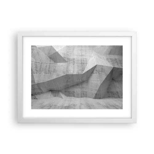 Poster în ramă albă - O adevărată provocare - 40x30 cm