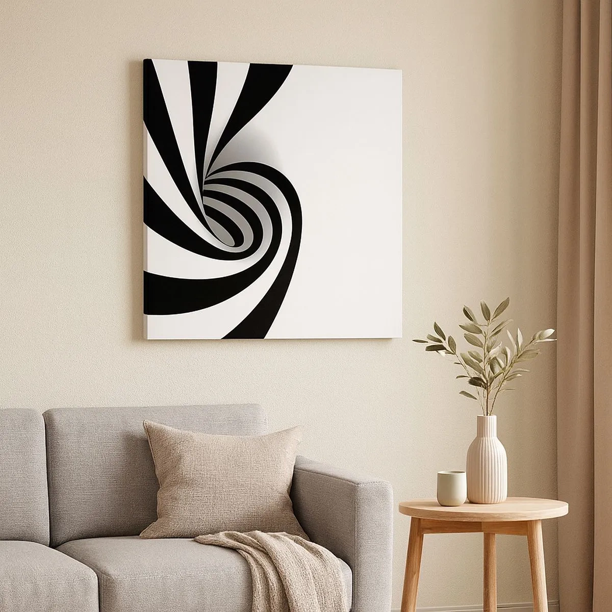 Tablou pe pânză - Și totuși se mișcă - 30x30 cm