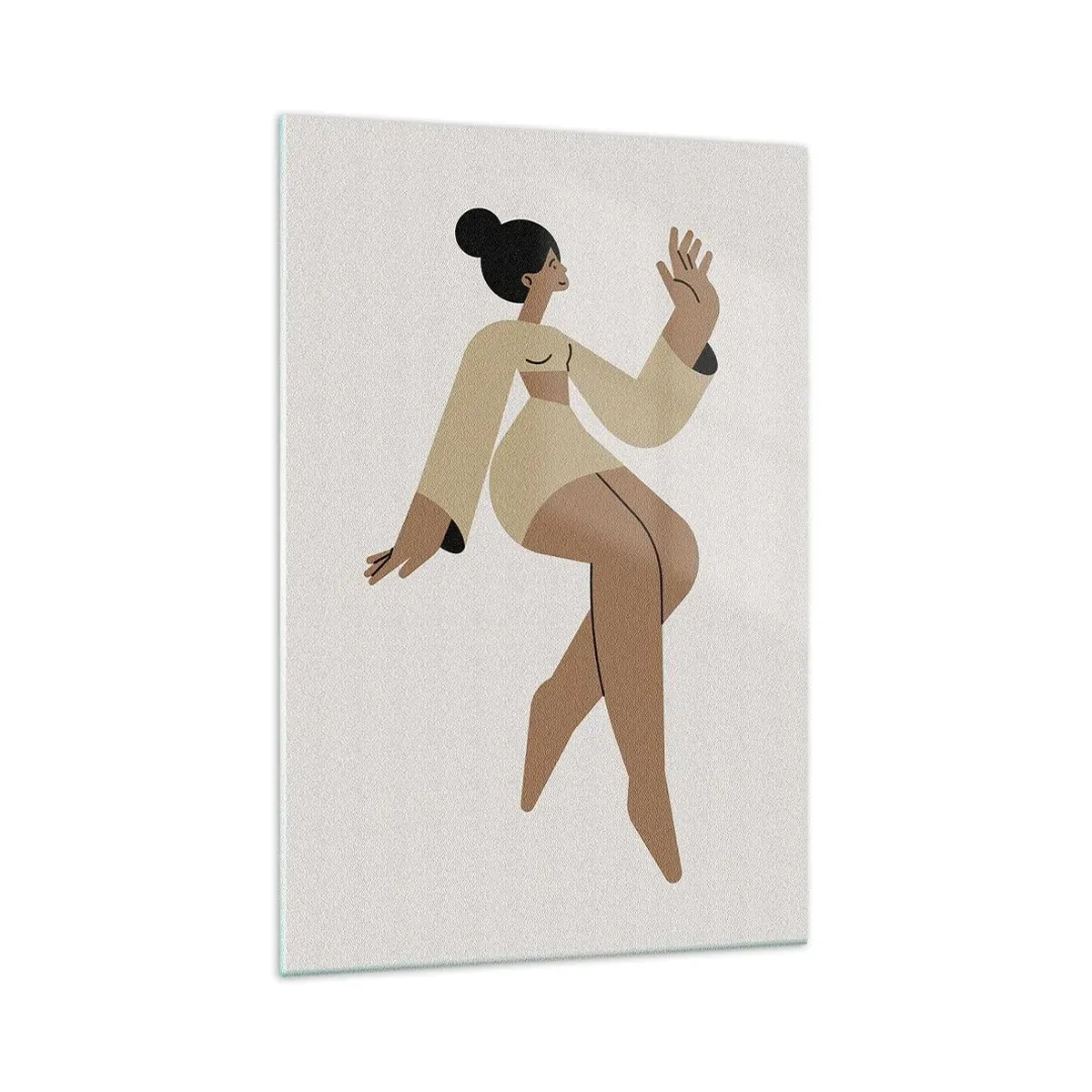 Tablou pe sticlă - Forma harului - 70x100 cm