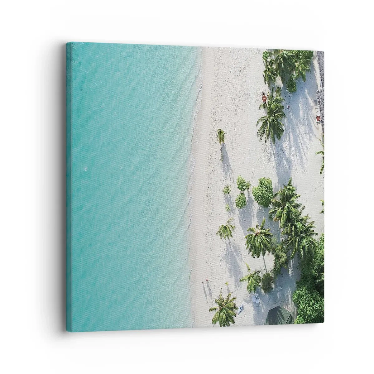 Tablou pe pânză - Vacanță în paradis - 30x30 cm