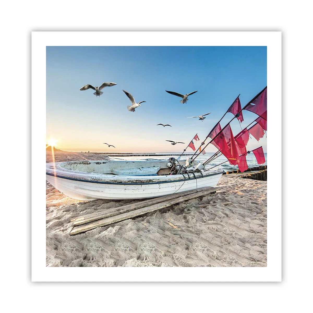 Poster - O odihnă binemeritată - 60x60 cm