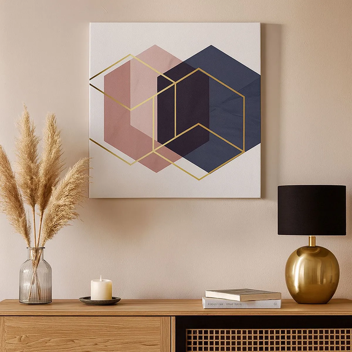 Tablou pe pânză - Puterea simplității - 30x30 cm