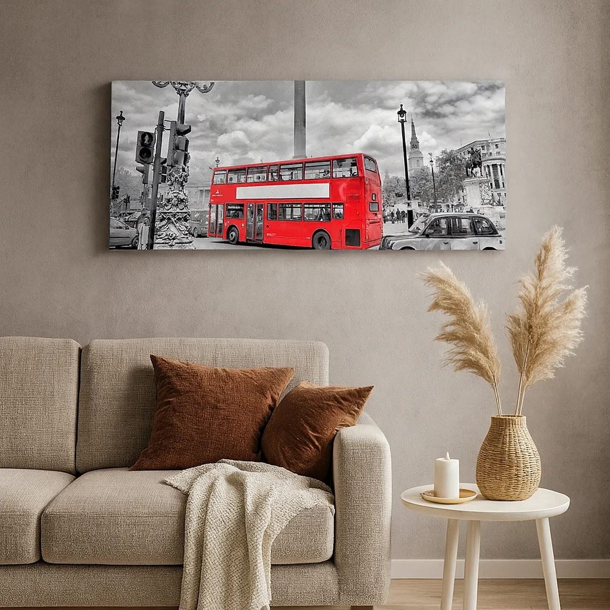 Tablou pe pânză - Adevărata forță vitală a orașului - 30x30 cm