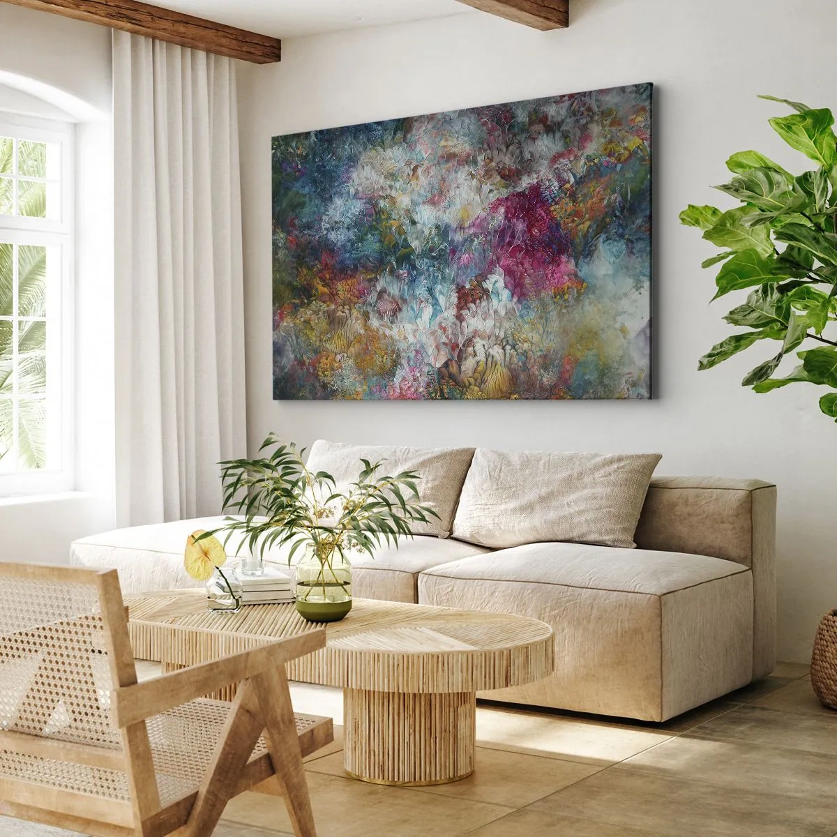 Tablou pe pânză - În plină înflorire - 100x70 cm