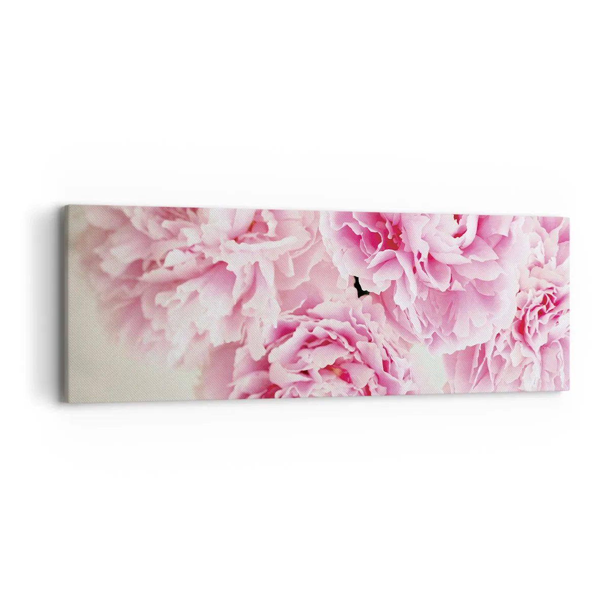 Tablou pe pânză - În luxul roz - 90x30 cm