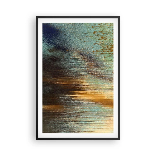 Poster în ramă neagră - O compoziție cromatică neaccidentală - 61x91 cm