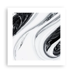 Poster - Combinație de contrarii - 40x40 cm