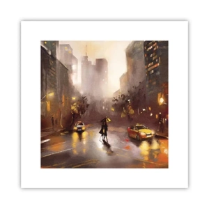 Poster - În luminile New York-ului - 30x30 cm