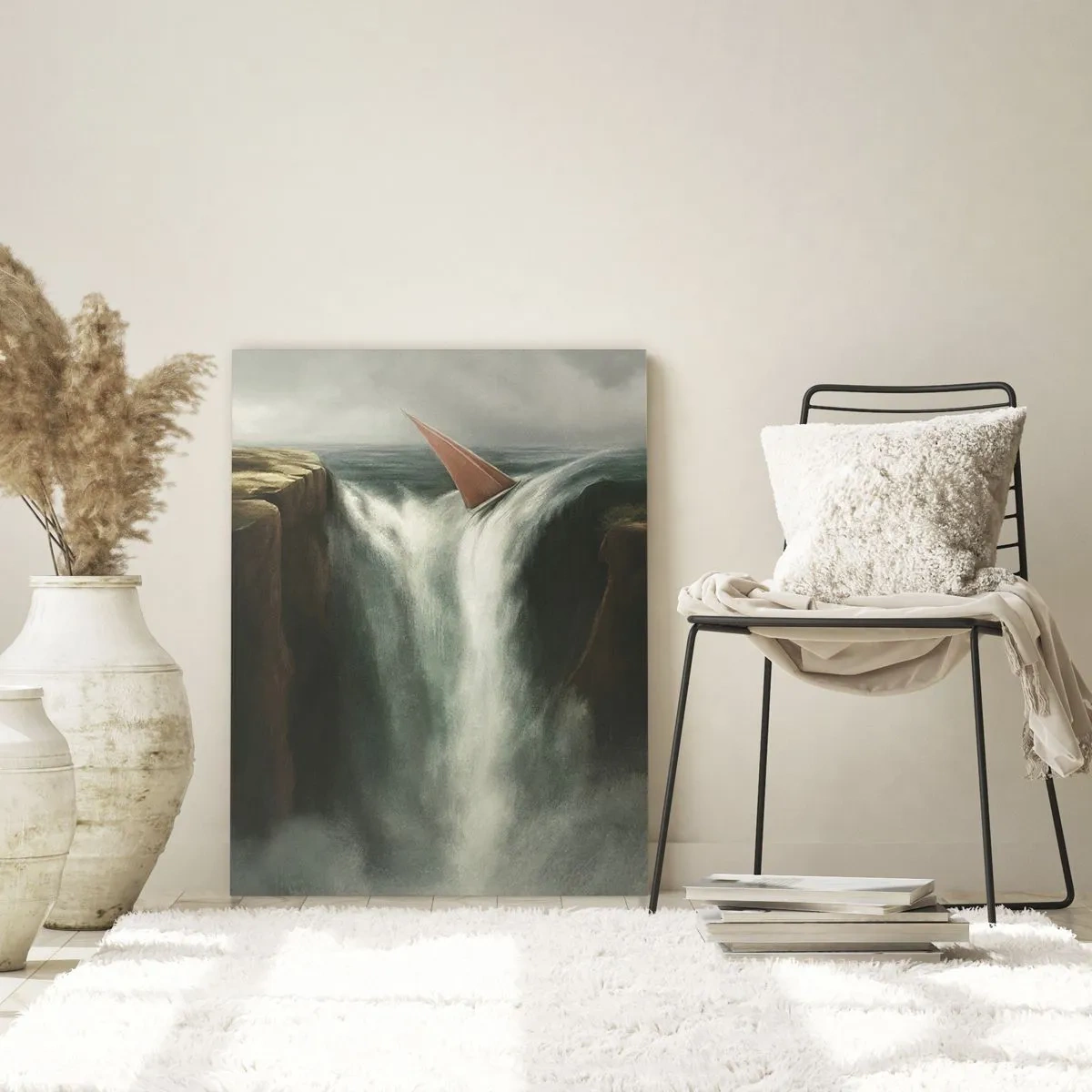 Tablou pe sticlă - Precauțiile vieții - 50x70 cm