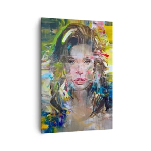 Tablou pe pânză - În spatele cortinei de aer - 70x100 cm