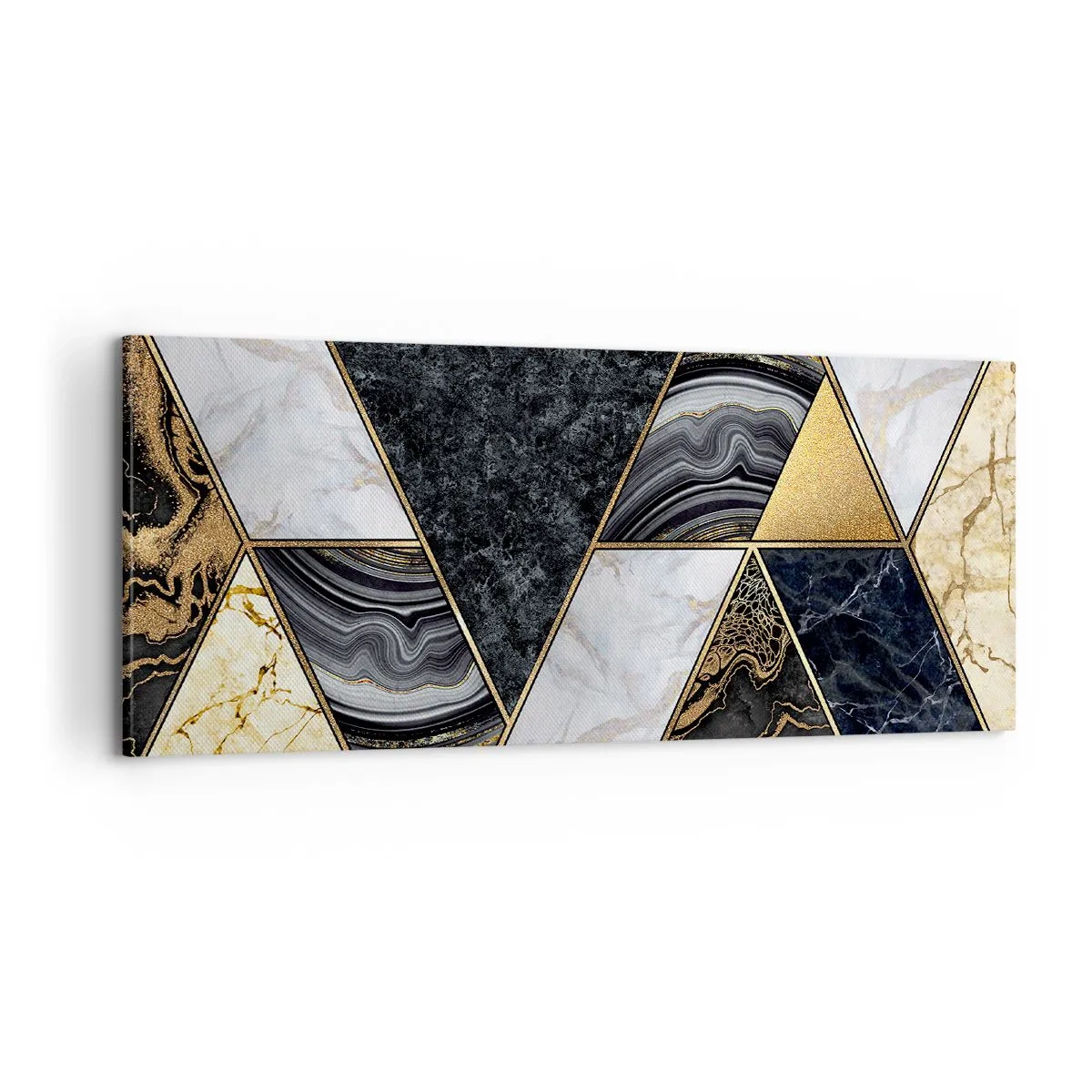 Tablou pe pânză - Piatră cu piatră - 100x40 cm