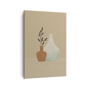 Tablou pe pânză - Vasul și ideea sa - 70x100 cm
