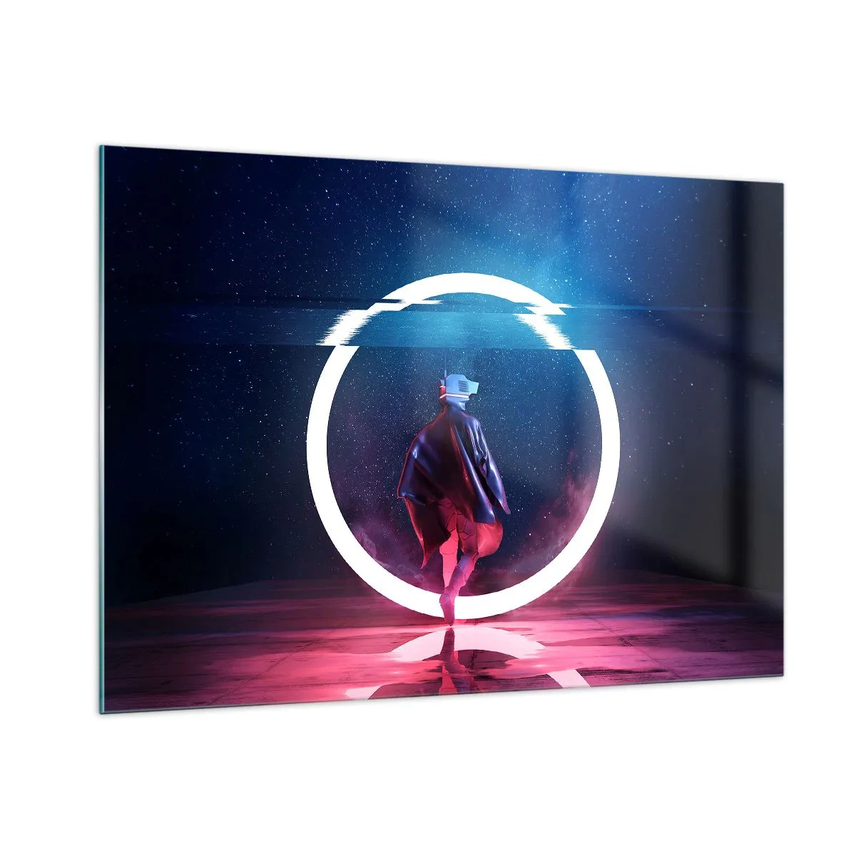 Tablou pe sticlă - Între lumi - 100x70 cm