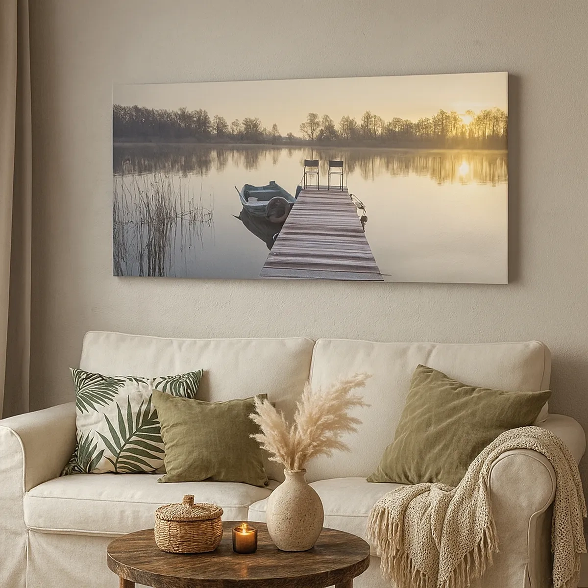 Tablou pe pânză - O să mă întorc în curând - 30x30 cm