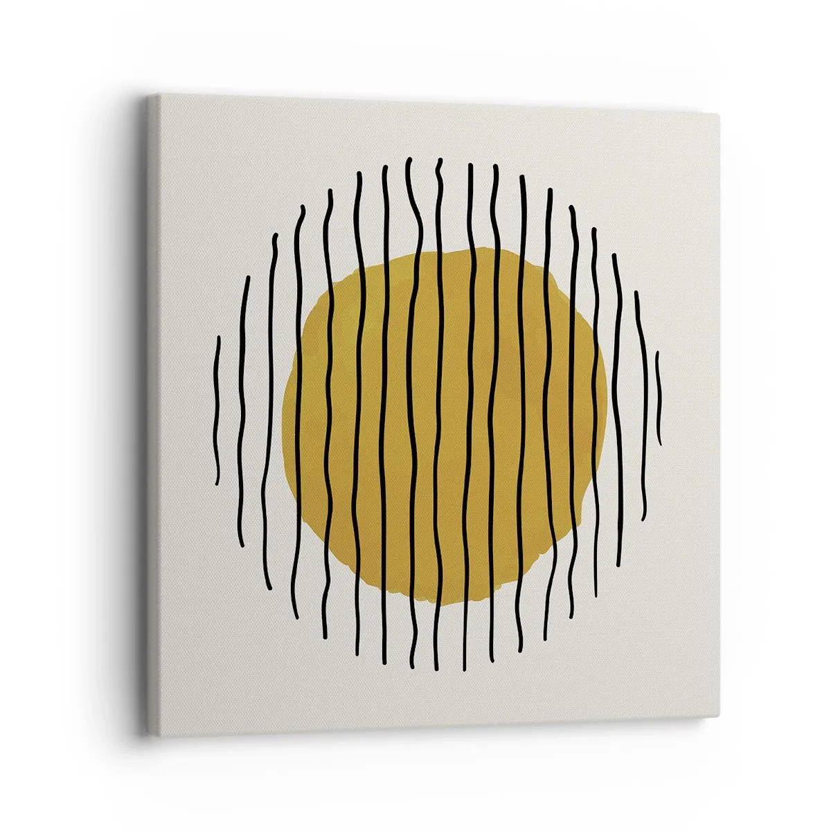Tablou pe pânză - Abstracție tremurândă de căldură - 30x30 cm