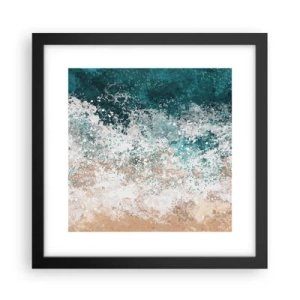 Poster în ramă neagră - Povești despre mare - 30x30 cm