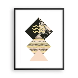 Poster în ramă neagră - Aparent simplu - 40x50 cm