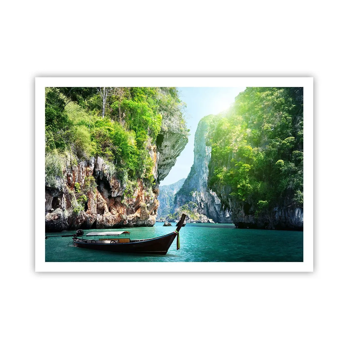 Poster - Invitație la o călătorie exotică - 100x70 cm