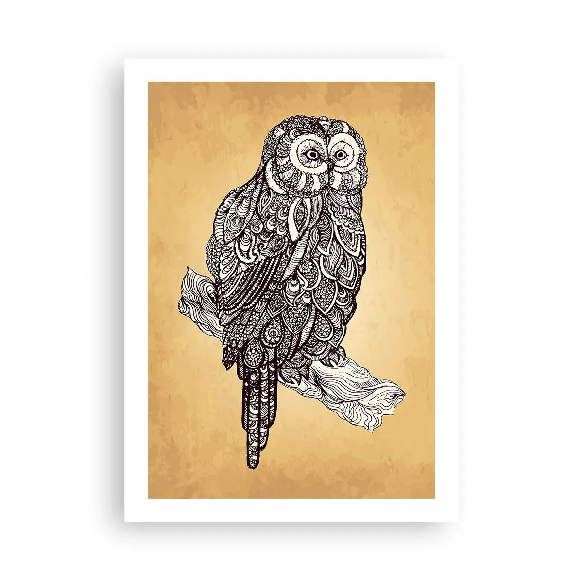 Poster - Ornamente complicate de înțelepciune - 50x70 cm