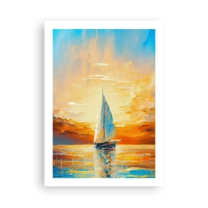 Poster - Navigare prin aur - 50x70 cm