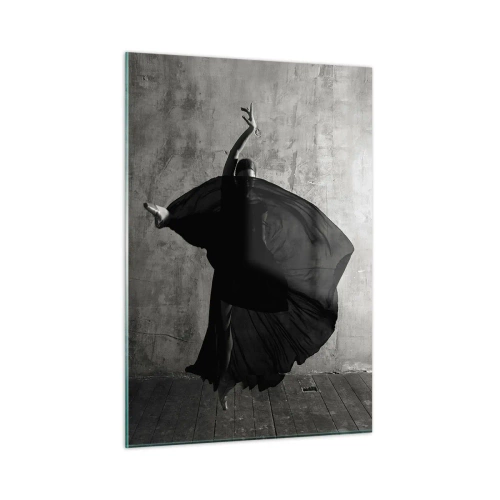 Tablou pe sticlă - Un pas pasional - 50x70 cm