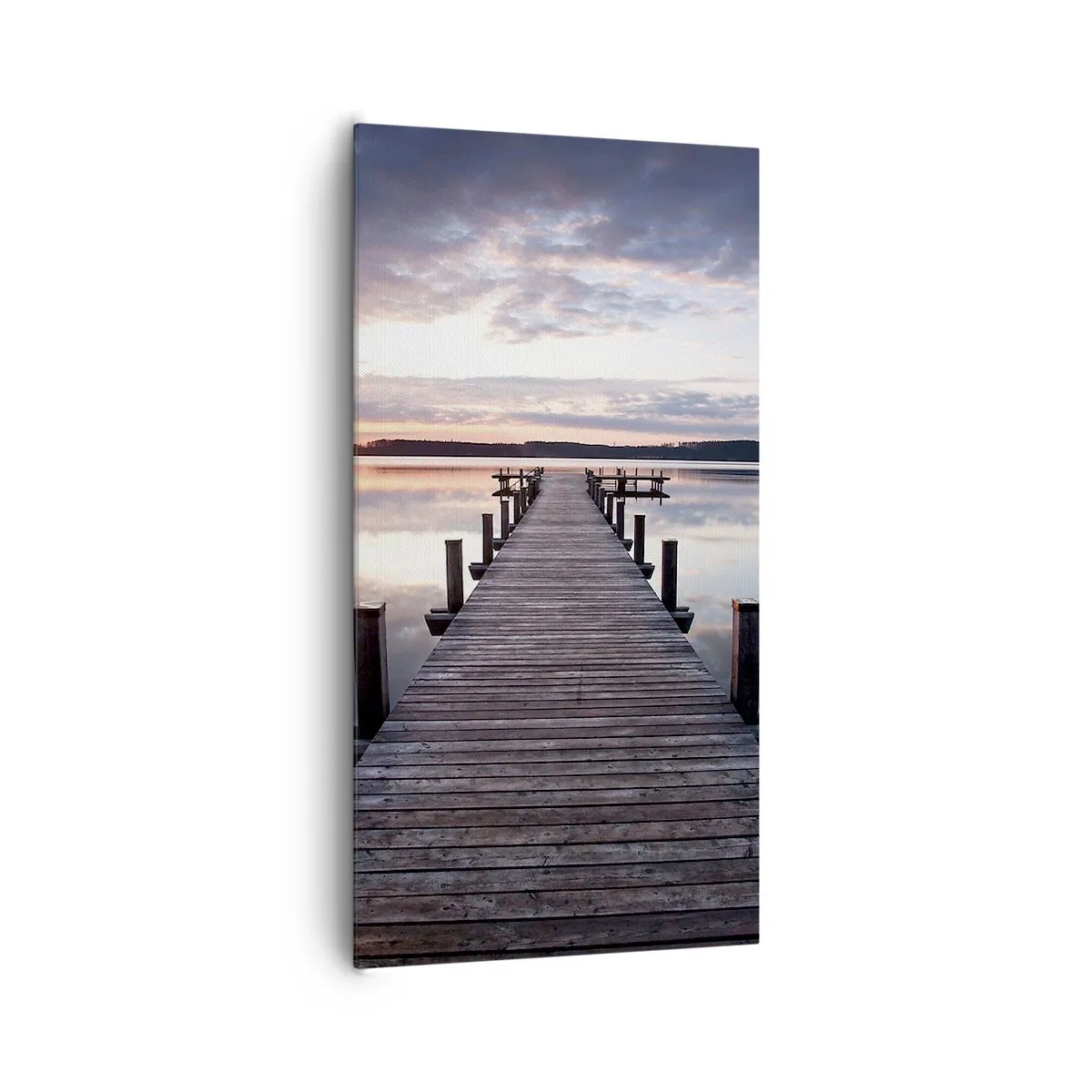 Tablou pe pânză - Granița tăcută dintre zi și noapte - 65x120 cm