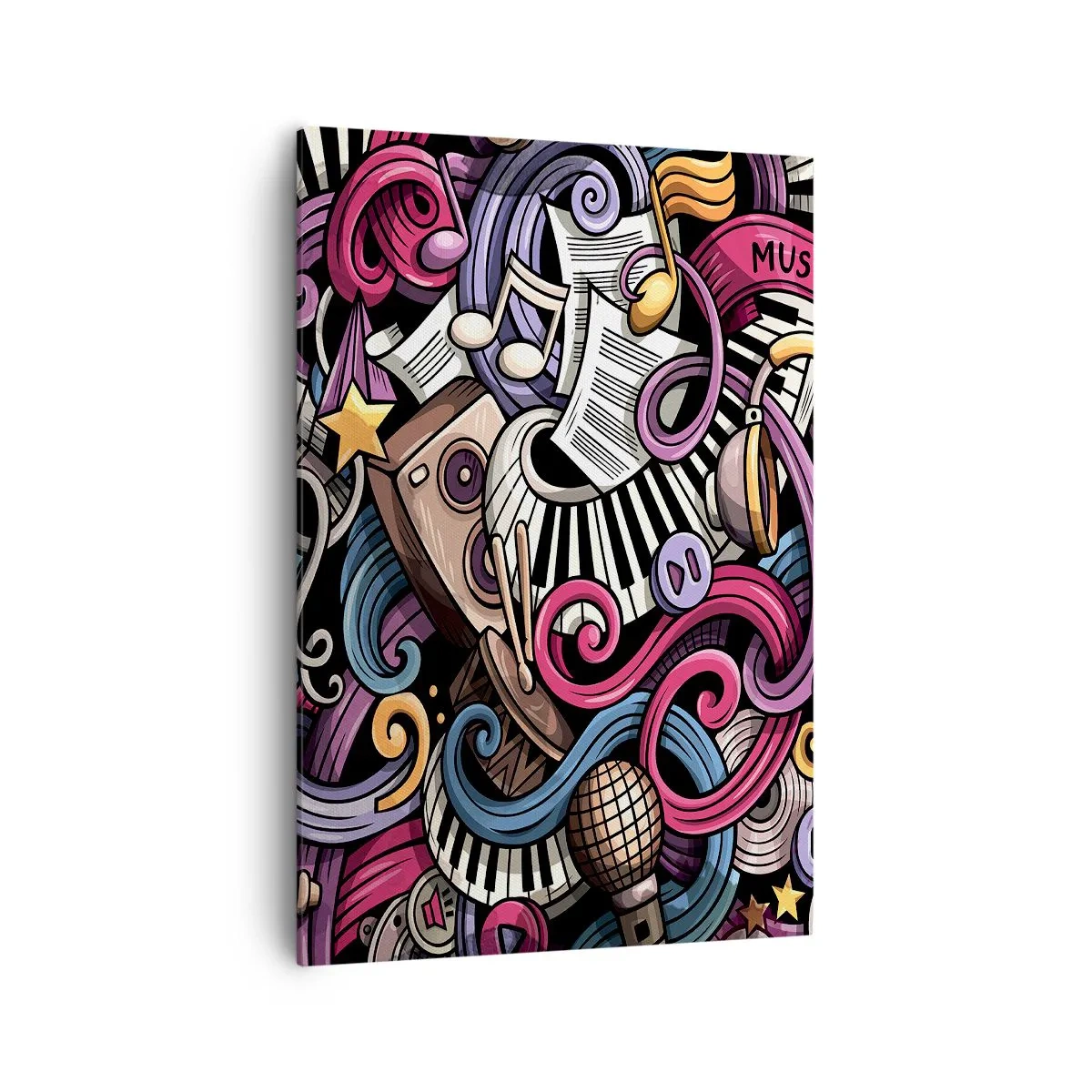 Tablou pe pânză - Melodie complicată - 70x100 cm