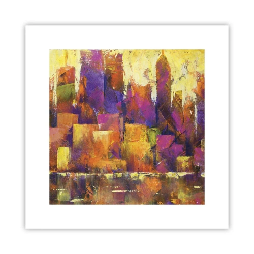 Poster - Compoziția metropolitană - 30x30 cm