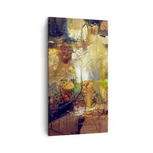 Tablou pe pânză - Rece, călduț, fierbinte - 45x80 cm