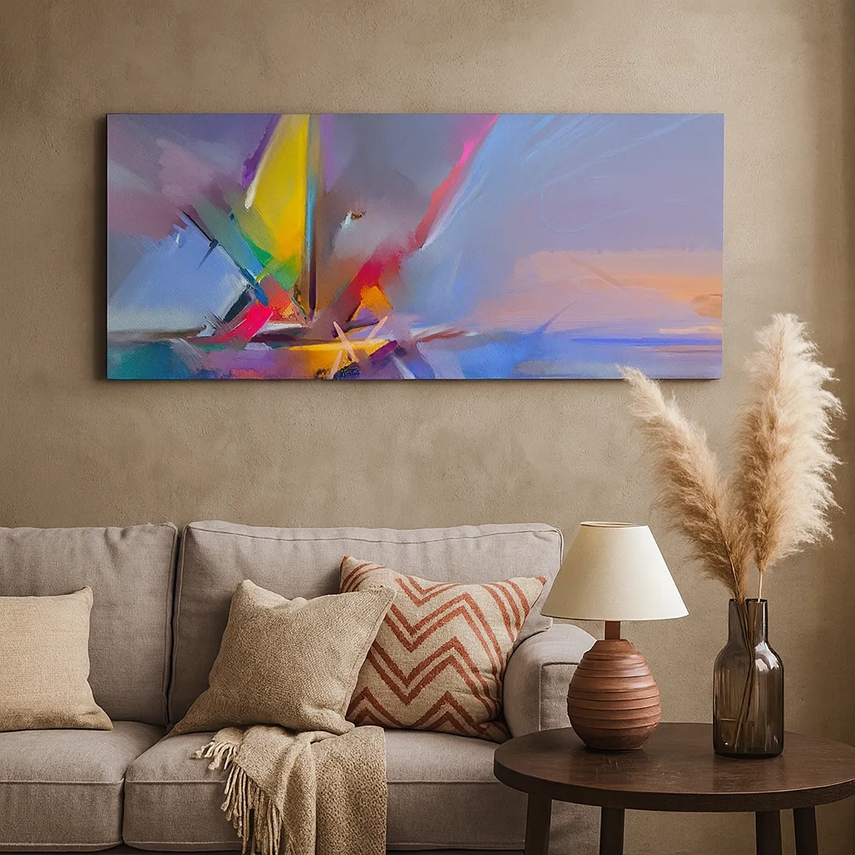 Tablou pe pânză - Iute ca o pasăre - 30x30 cm