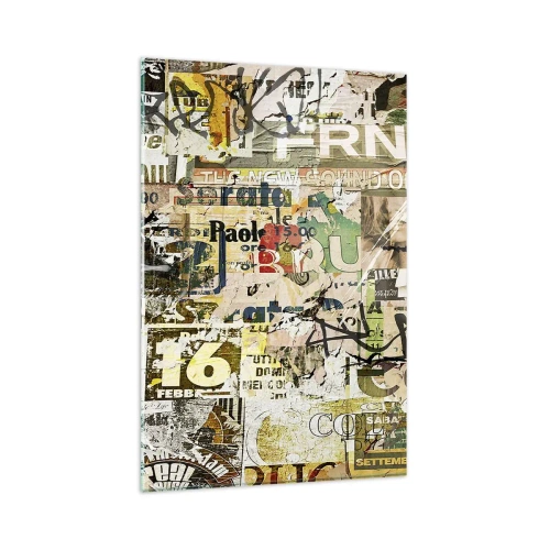 Tablou pe sticlă - Oh, se întâmplă... - 80x120 cm