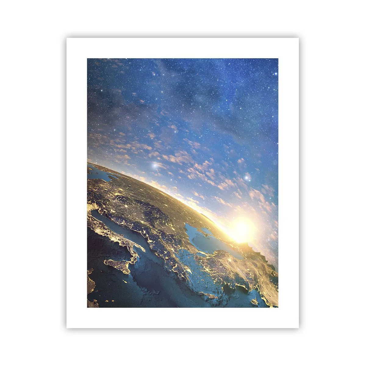 Poster - Să ne privim de la distanță - 40x50 cm