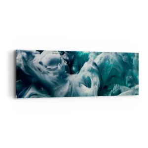 Tablou pe pânză - Mișcarea culorilor - 90x30 cm