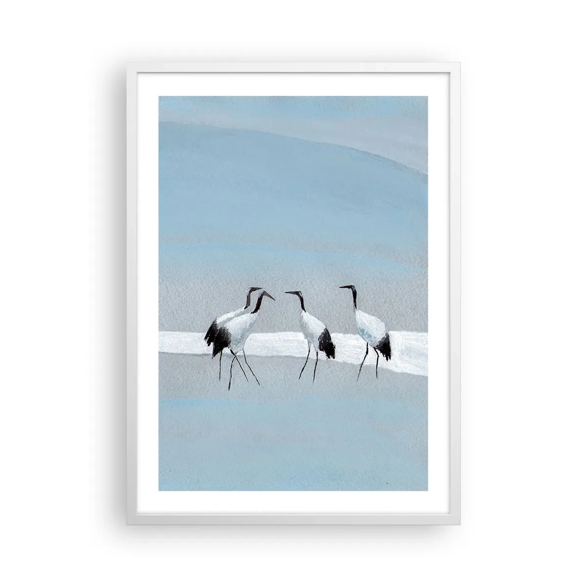 Poster în ramă albă - După o zi fierbinte - 50x70 cm