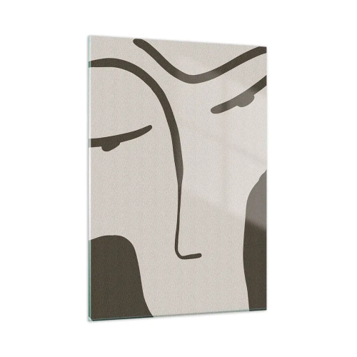 Tablou pe sticlă - Ca într-un tablou de Modigliani - 50x70 cm