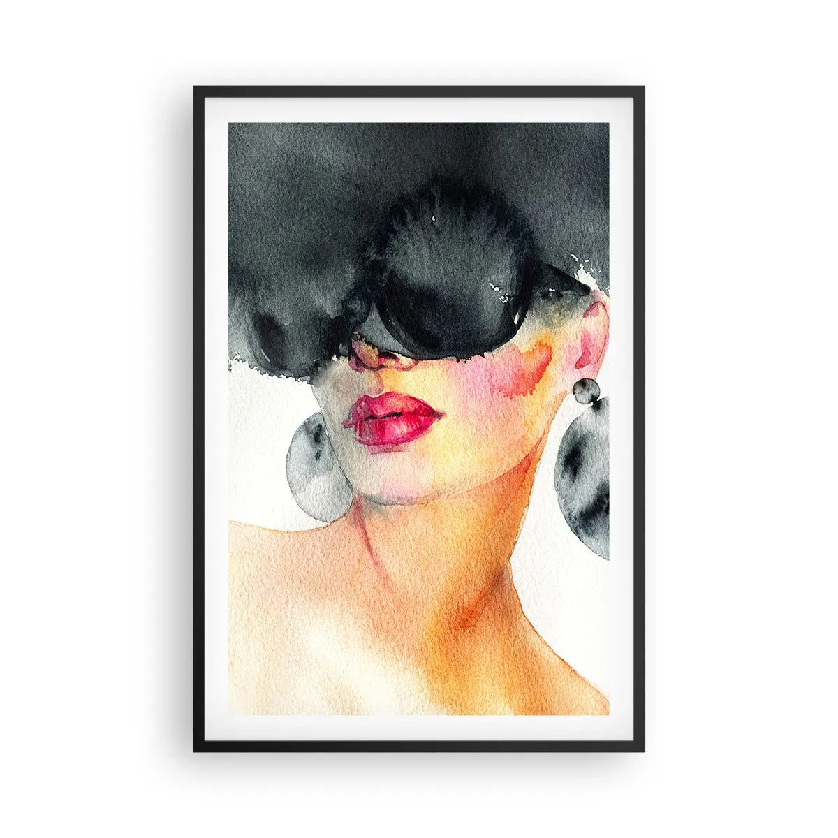 Poster în ramă neagră - Secretul eleganței - 61x91 cm