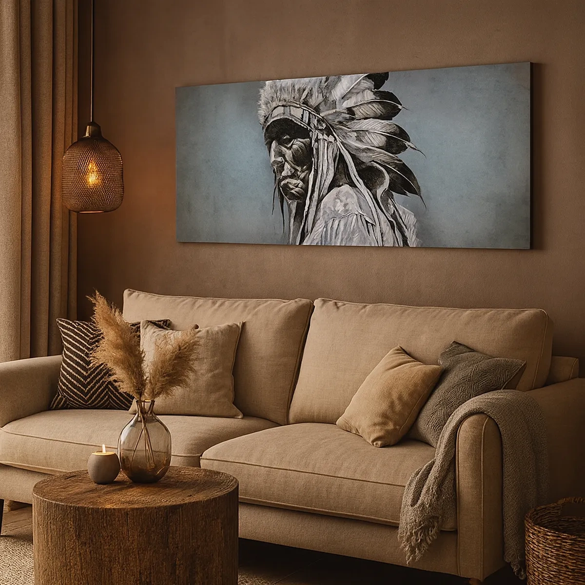 Tablou pe pânză - Înapoi la rădăcini - 30x30 cm