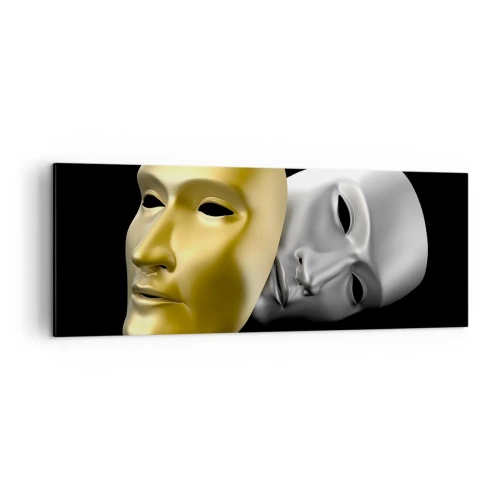 Tablou pe pânză - Viața este teatru - 140x50 cm