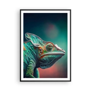 Poster în ramă neagră - Mă poți vedea? Nu e bine... - 70x100 cm