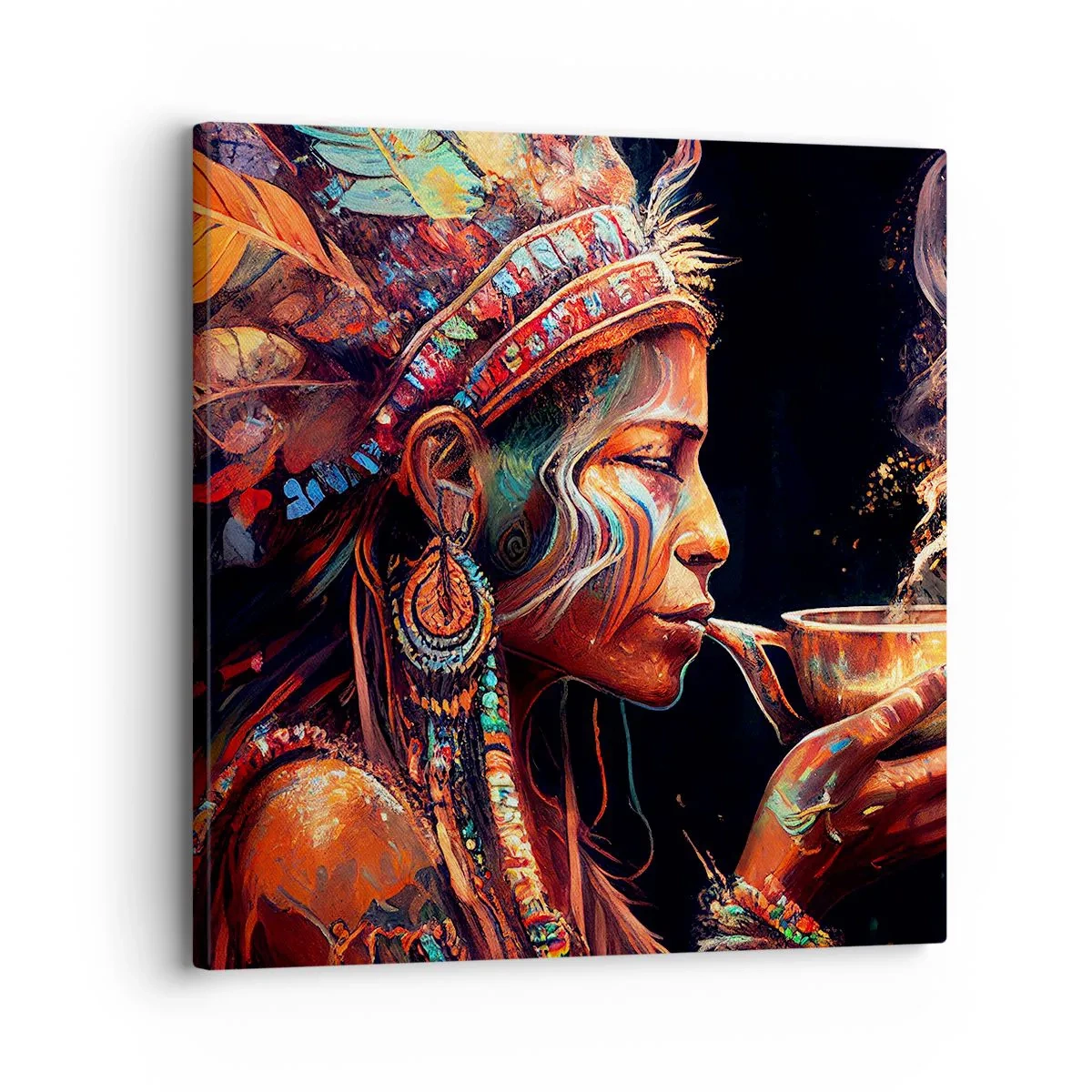 Tablou pe pânză - Ritual magic - 30x30 cm