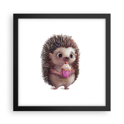 Poster în ramă neagră - Fiecare zi este o sărbătoare - 30x30 cm