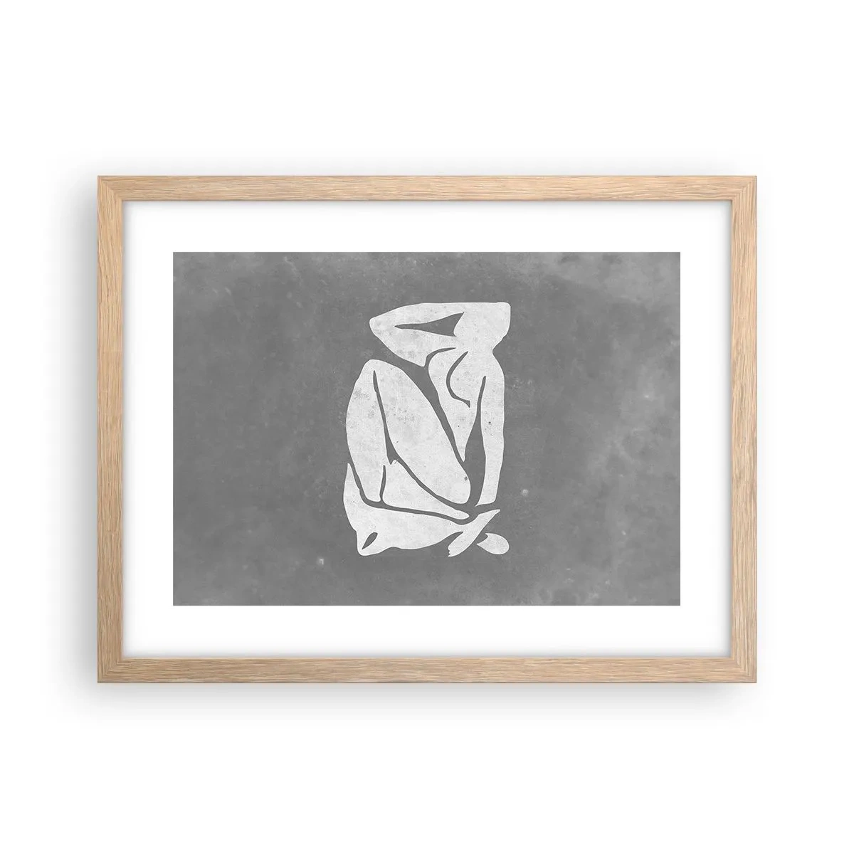 Poster în ramă de stejar deschis - În reverie - 40x30 cm