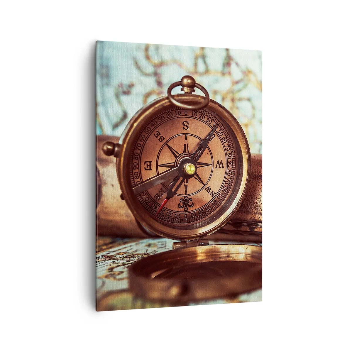 Tablou pe pânză - Te așteaptă o aventură cu pirați în Caraibe - 70x100 cm