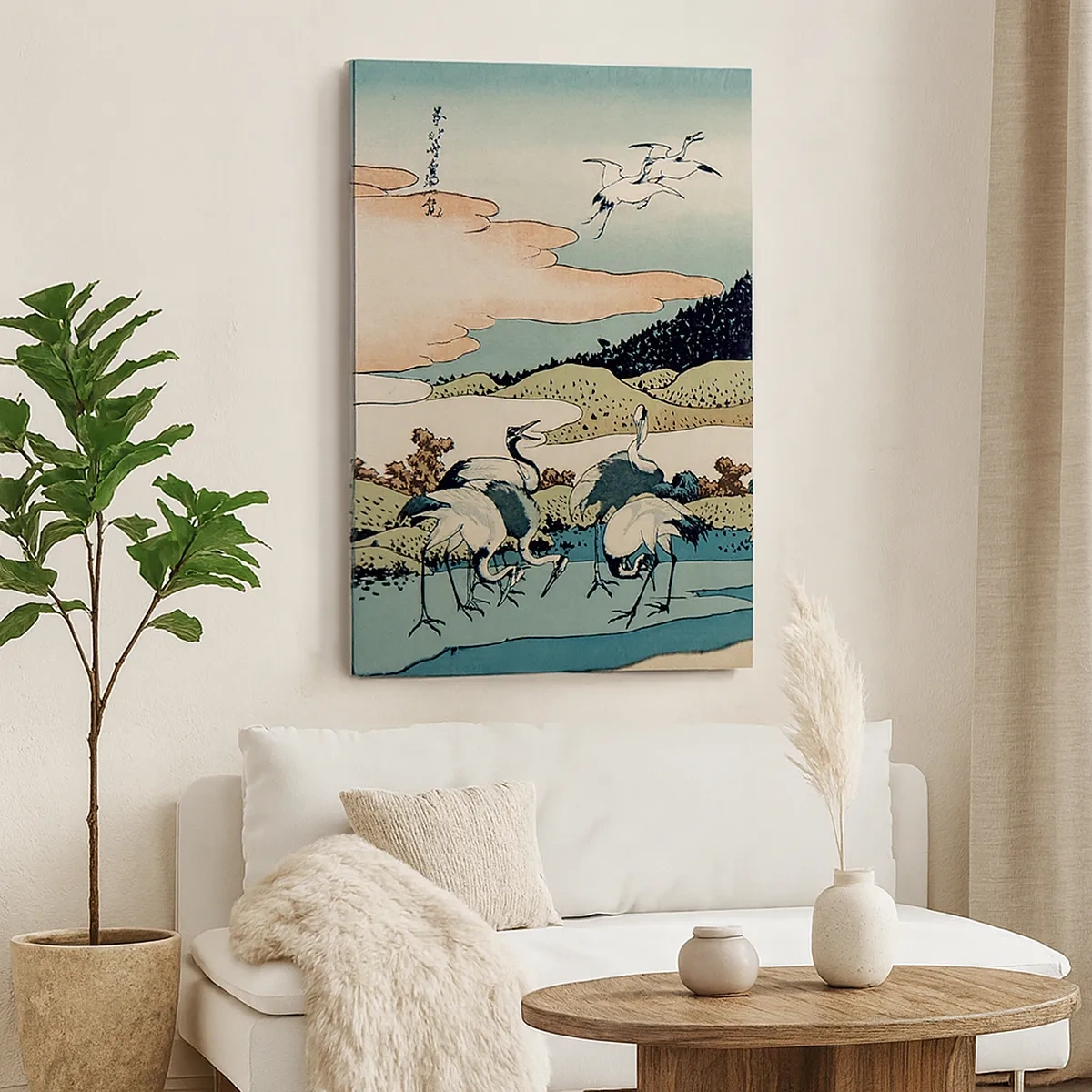 Tablou pe pânză - În mod japonez - 50x70 cm