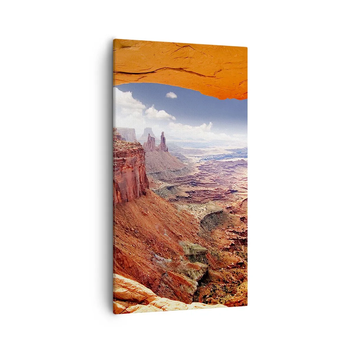 Tablou pe pânză - Sculptat de natura însăși - 55x100 cm