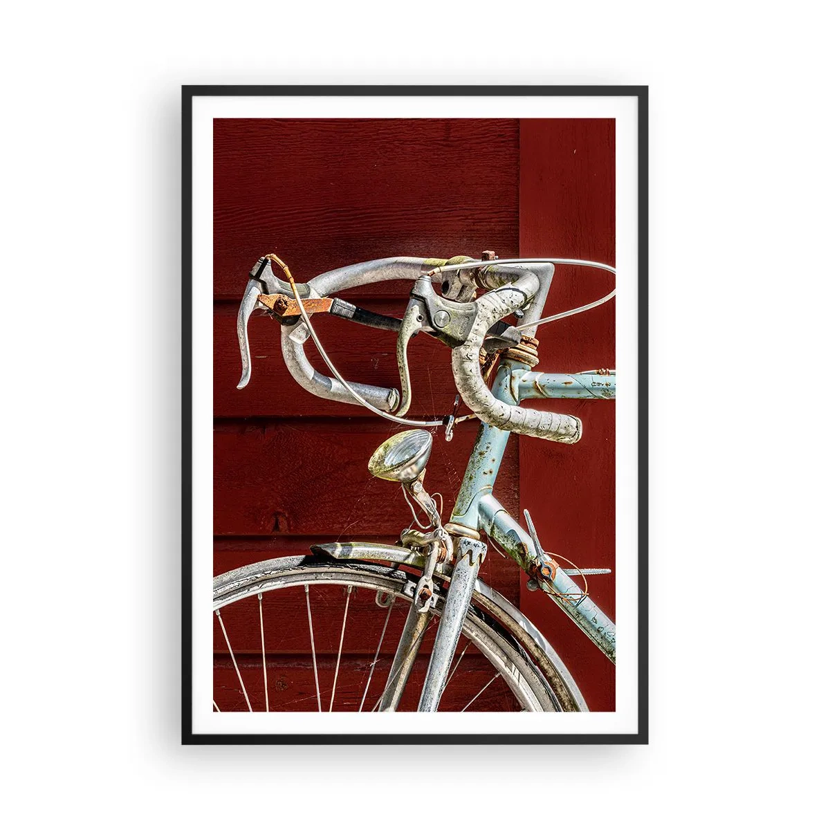 Poster în ramă neagră - Creat pentru victorie - 70x100 cm