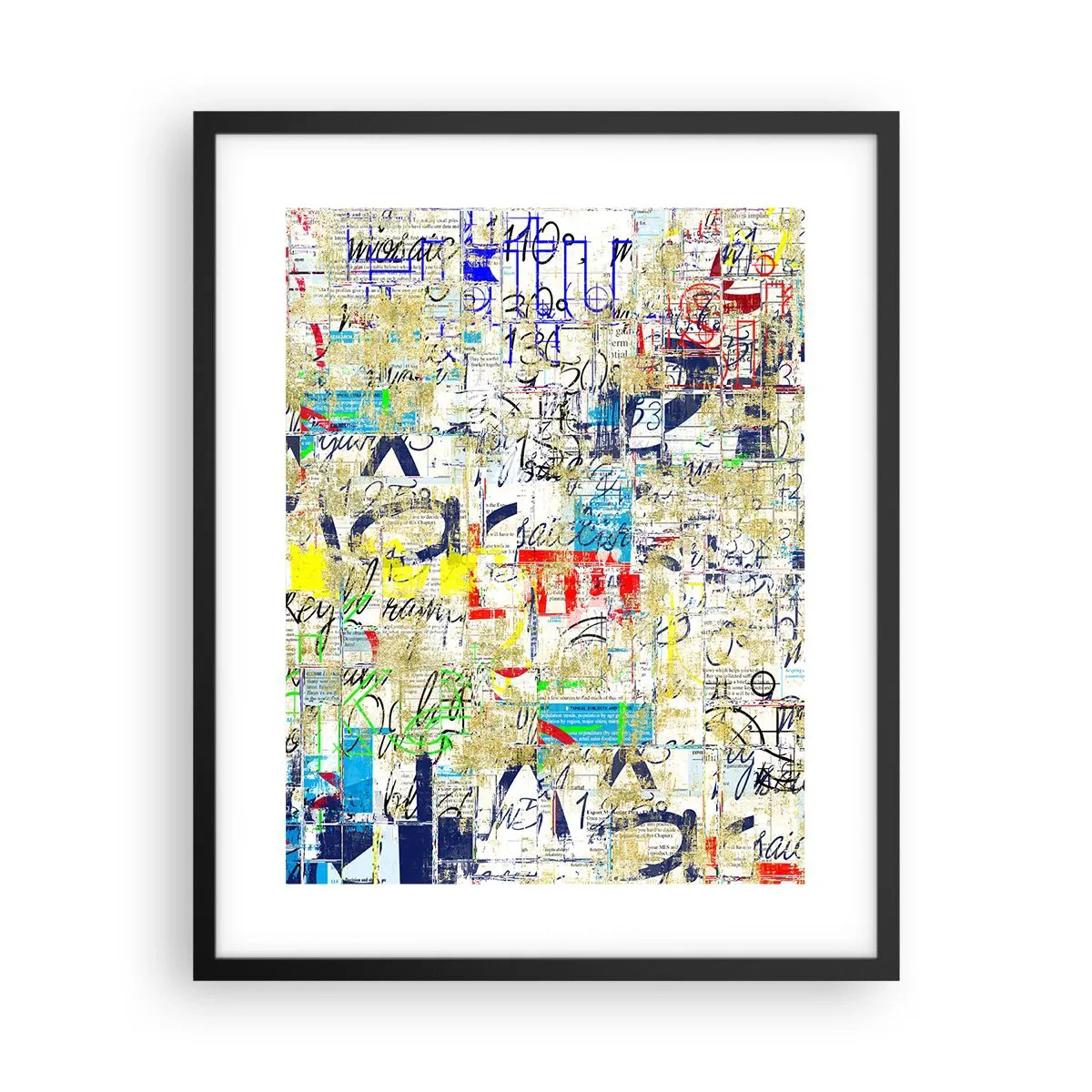 Poster în ramă neagră - Pur și simplu plăcut pentru ochi - 40x50 cm