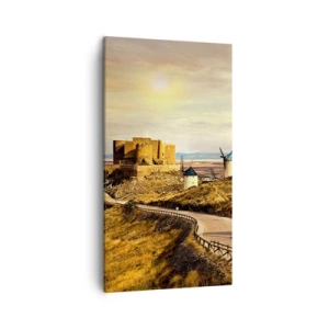 Tablou pe pânză - Don Quijote apare imediat - 45x80 cm