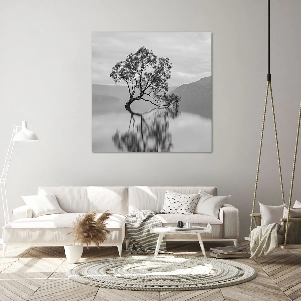 Tablou pe pânză - Există o țară - 70x70 cm